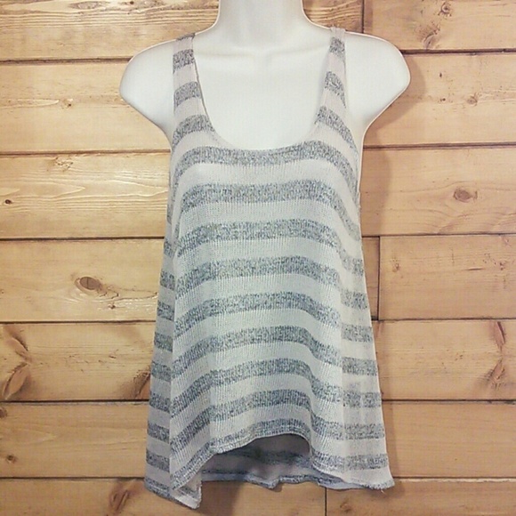 Staring at Stars | Lightweight Striped Knit Tank S - Picture 1 of 4